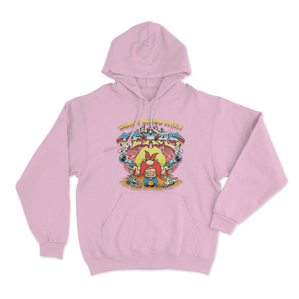 Don't Mess With Lil Texas Unisex Hoodie Pink Dont Mess With Lil Texas Unisex Hoodie Pink