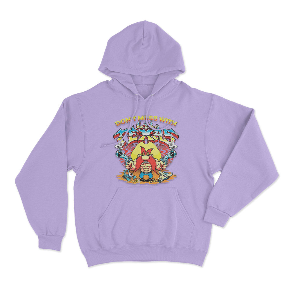 Don't Mess With Lil Texas Unisex Hoodie Purple Dont Mess With Lil Texas Unisex Hoodie Purple