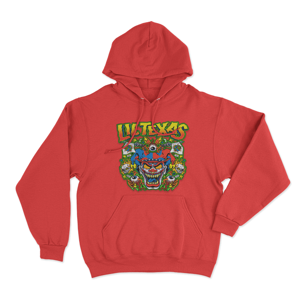 Lil Texas 2026 Tour Unisex Hoodie Red Lil Texas 2026 Tour Unisex Hoodie Red