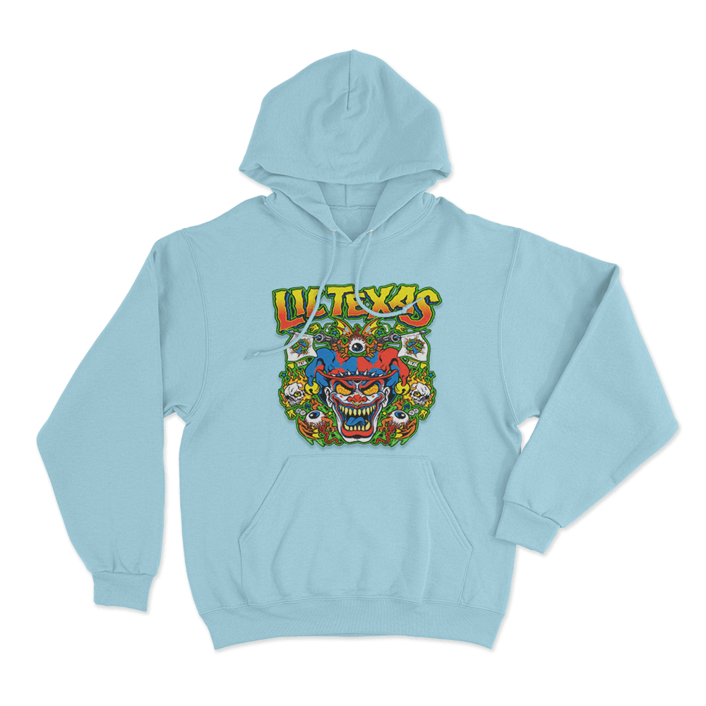 Lil Texas 2026 Tour Unisex Hoodie Sky Blue Lil Texas 2026 Tour Unisex Hoodie Sky Blue