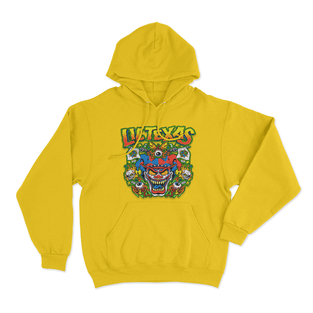 Lil Texas 2026 Tour Unisex Hoodie Yellow Lil Texas 2026 Tour Unisex Hoodie Yellow