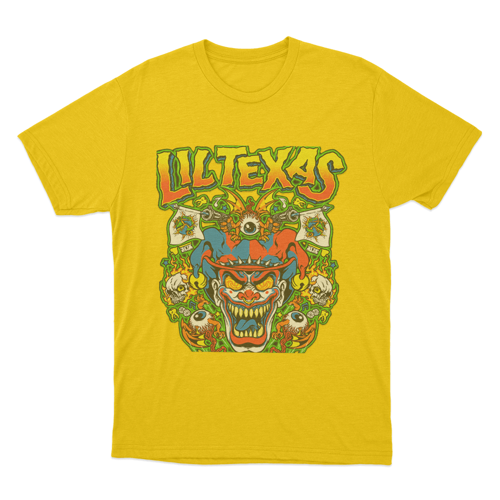 Lil Texas 2026 Tour Unisex T Shirt Yellow Lil Texas 2026 Tour Unisex T Shirt Yellow