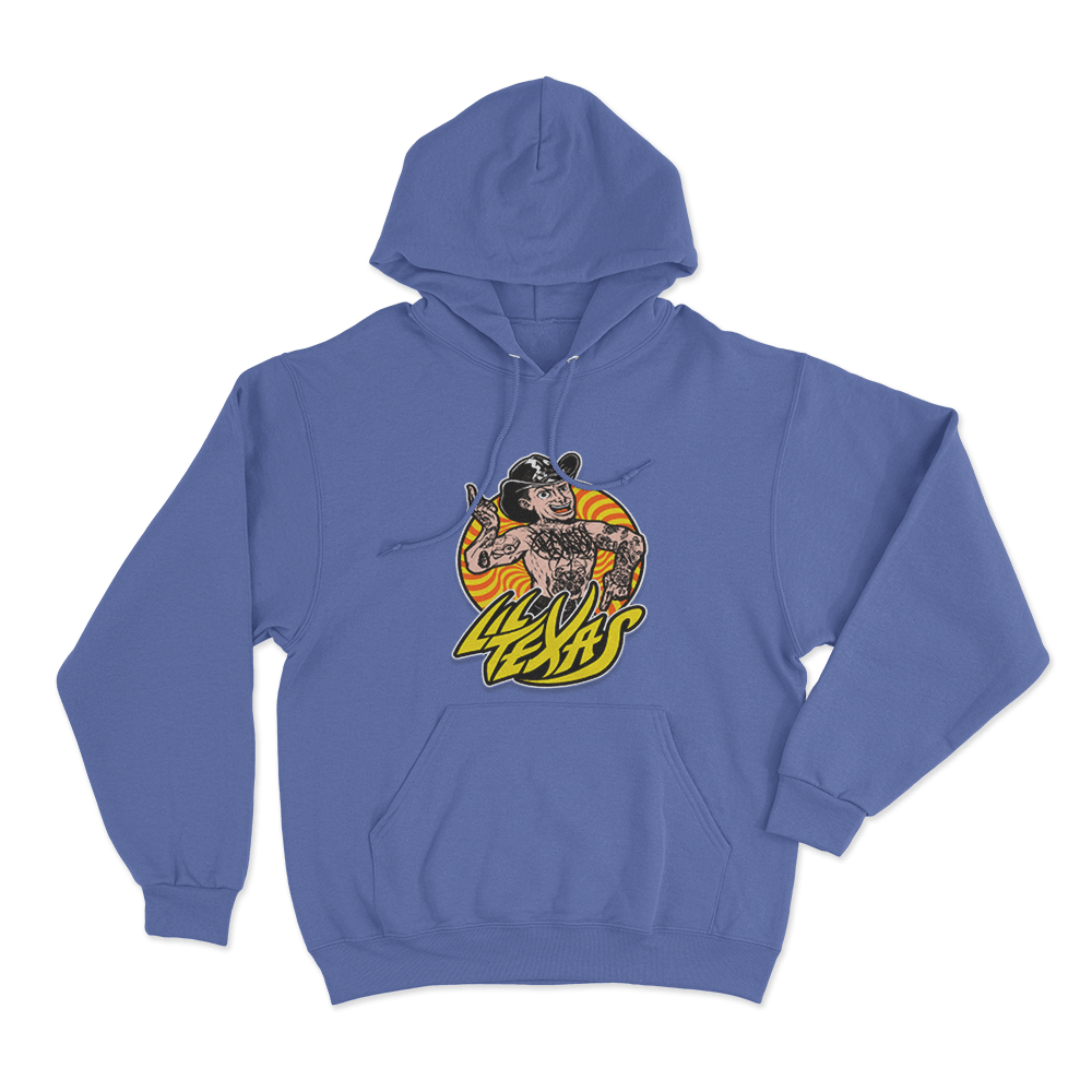 Lil Texas Hakk Unisex Hoodie Blue Lil Texas Hakk Unisex Hoodie Blue