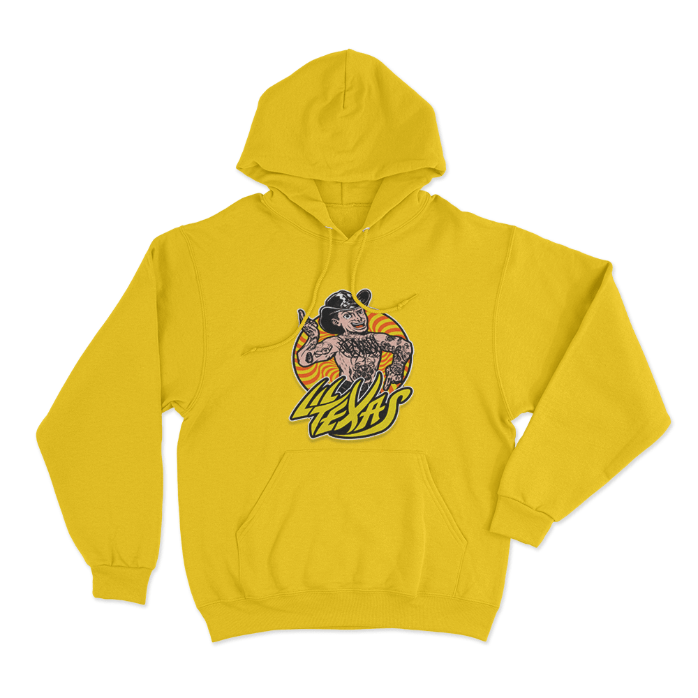 Lil Texas Hakk Unisex Hoodie Yellow Lil Texas Hakk Unisex Hoodie Yellow