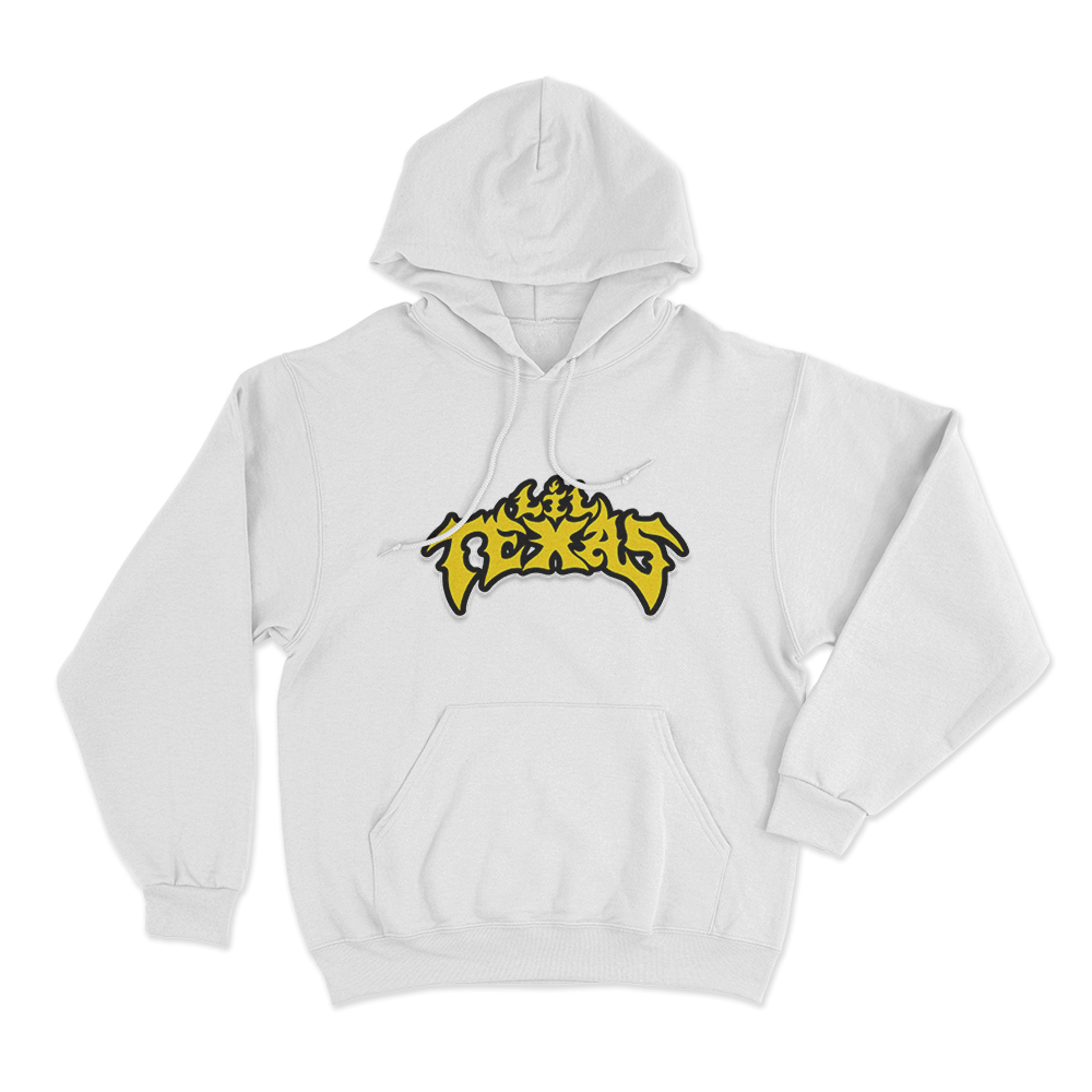 Lil Texas Logo Unisex Hoodie White Lil Texas Logo Unisex Hoodie White