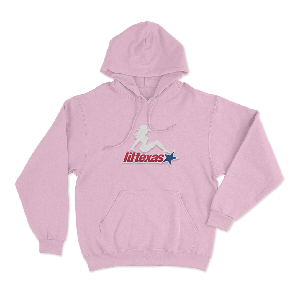 Lil Texas Mudflap Baddie Unisex Hoodie Pink Lil Texas Mudflap Baddie Unisex Hoodie Pink