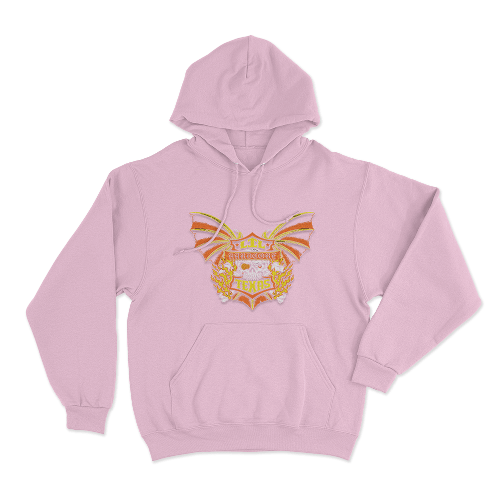 Lil Texas Road Demon Unisex Hoodie Pink Lil Texas Road Demon Unisex Hoodie Pink