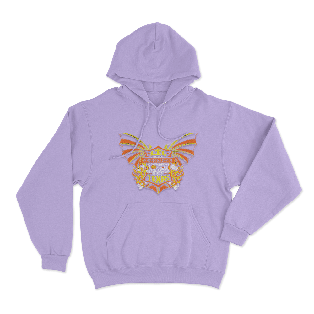 Lil Texas Road Demon Unisex Hoodie Purple Lil Texas Road Demon Unisex Hoodie Purple