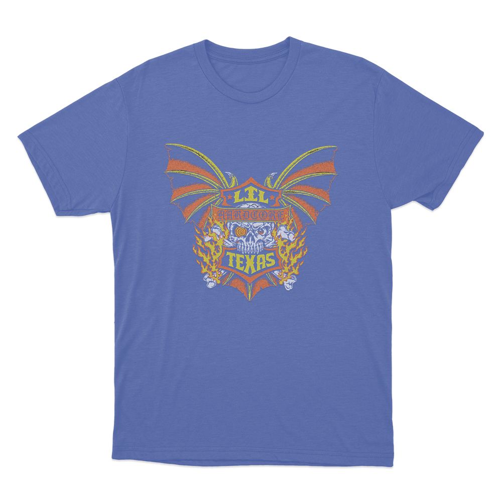 Lil Texas Road Demon Unisex T Shirt Blue Lil Texas Road Demon Unisex T Shirt Blue