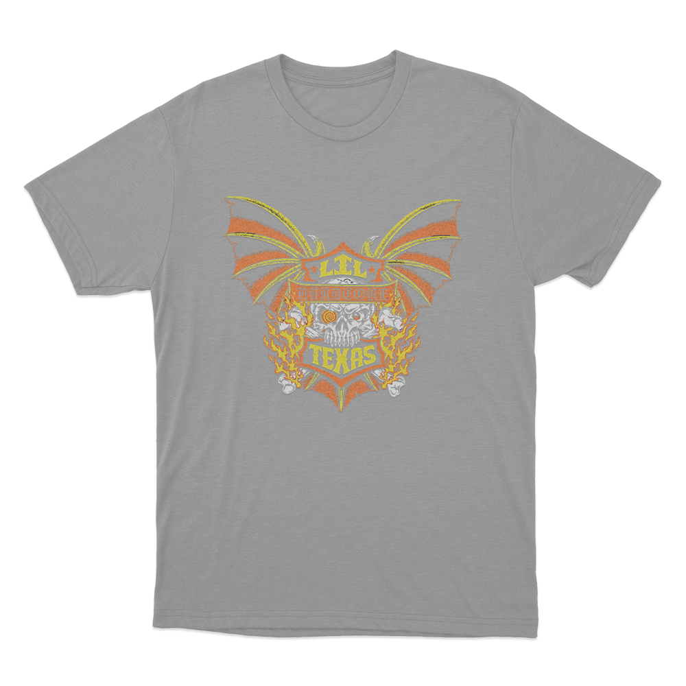 Lil Texas Road Demon Unisex T Shirt Grey Lil Texas Road Demon Unisex T Shirt Grey