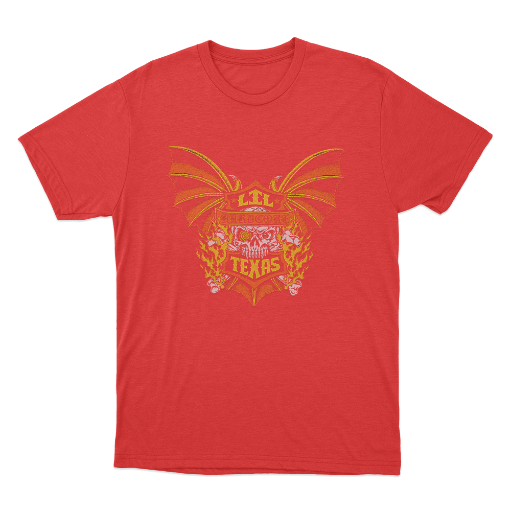 Lil Texas Road Demon Unisex T Shirt Red Lil Texas Road Demon Unisex T Shirt Red