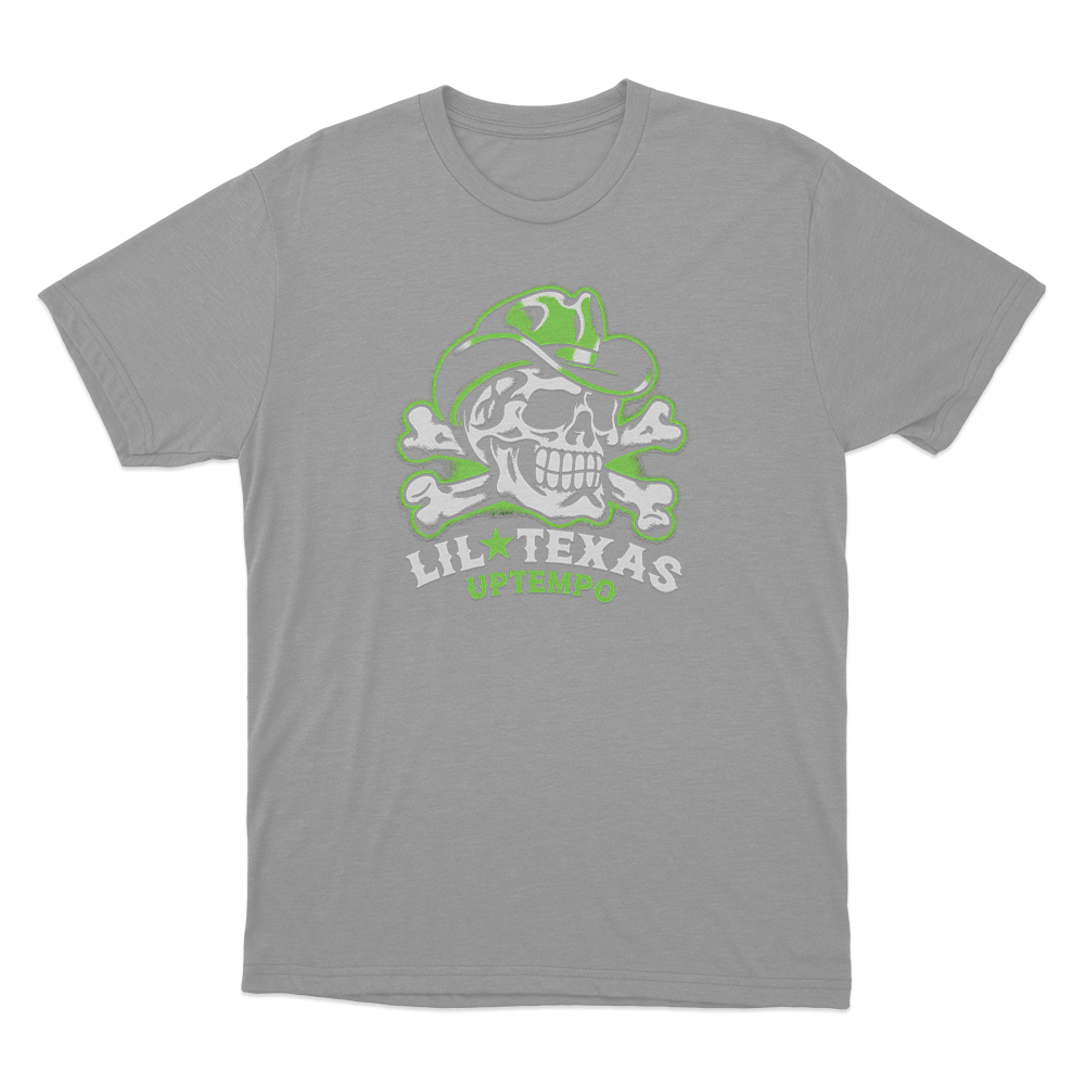 Lil Texas Uptempo Unisex T Shirt Grey Lil Texas Uptempo Unisex T Shirt Grey