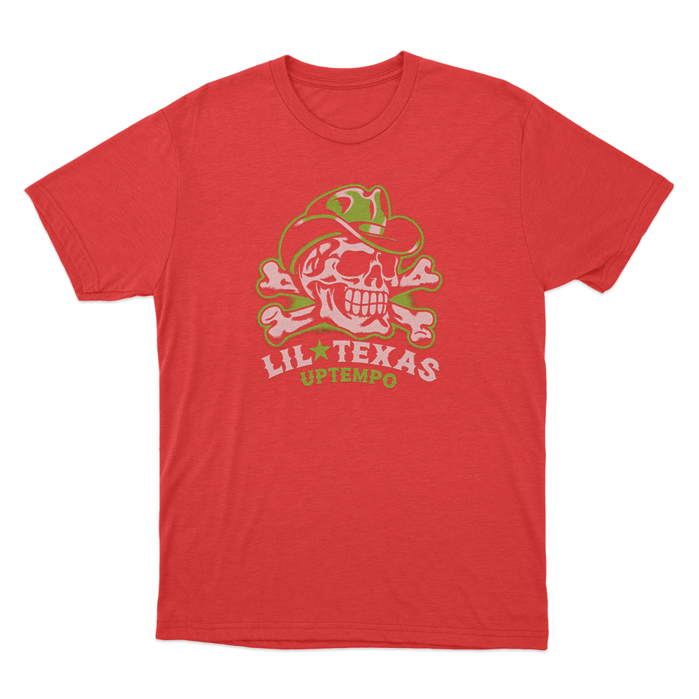 Lil Texas Uptempo Unisex T Shirt Red Lil Texas Uptempo Unisex T Shirt Red