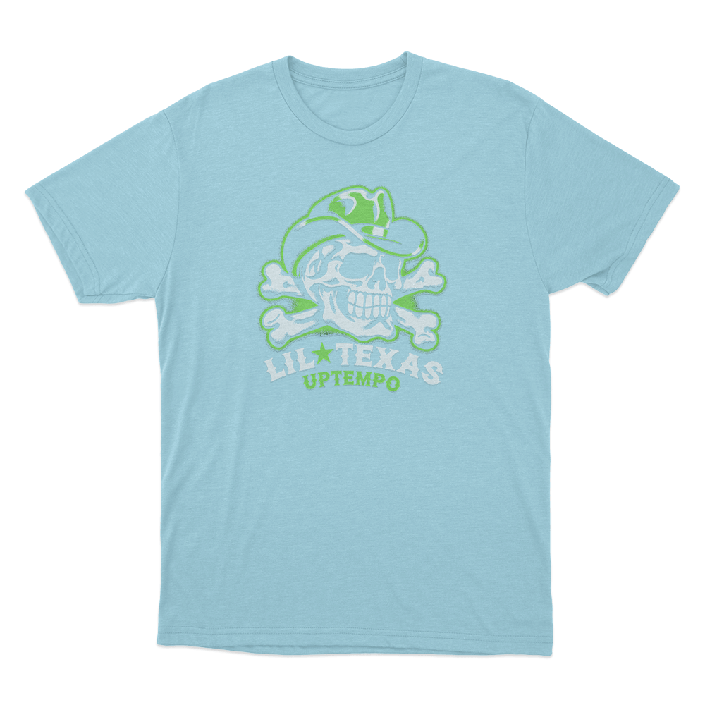 Lil Texas Uptempo Unisex T Shirt Sky Blue Lil Texas Uptempo Unisex T Shirt Sky Blue
