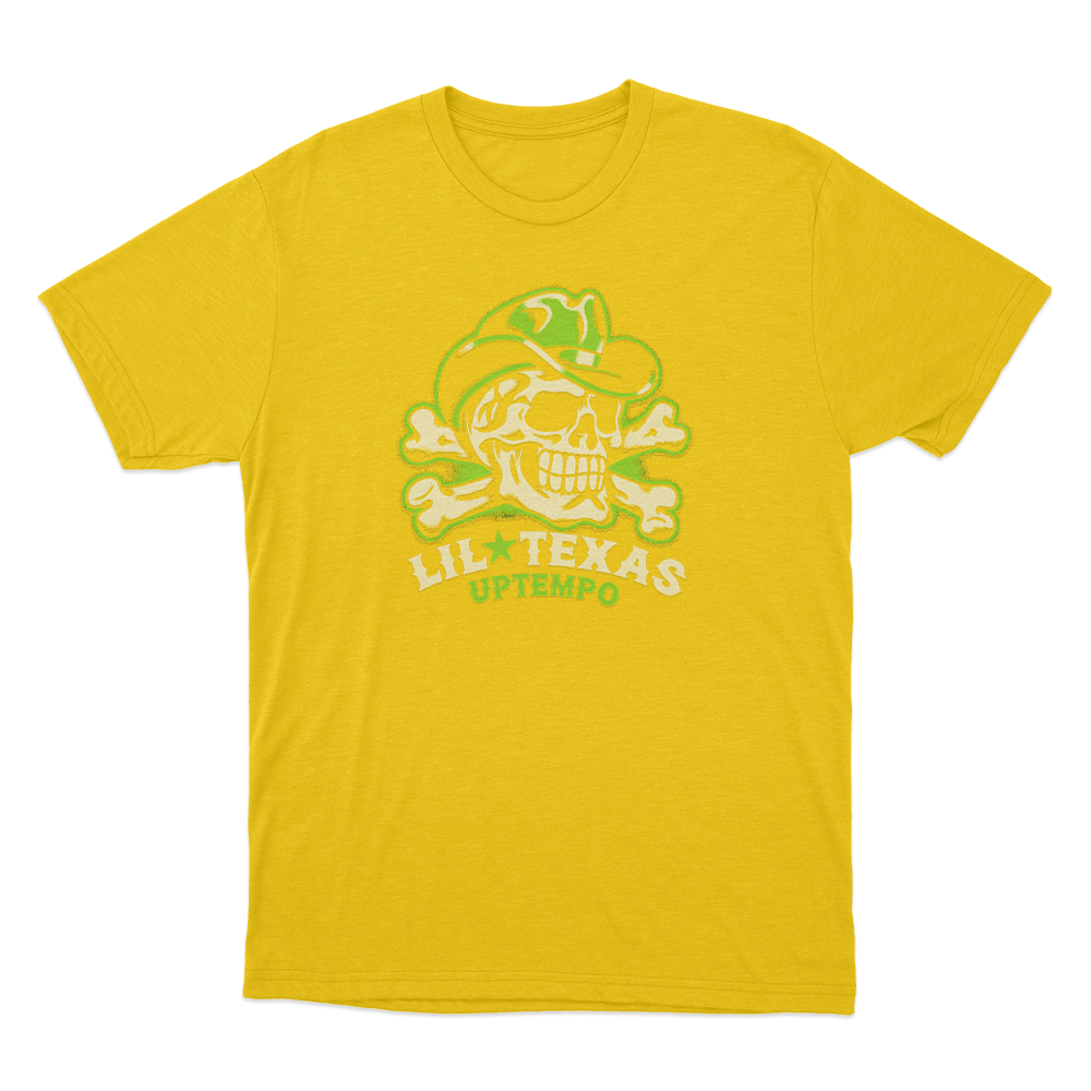 Lil Texas Uptempo Unisex T Shirt Yellow Lil Texas Uptempo Unisex T Shirt Yellow
