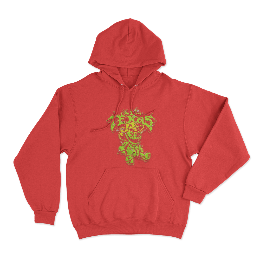 Lil Texas Voodoo Unisex Hoodie Red Lil Texas Voodoo Unisex Hoodie Red
